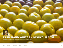 Tablet Screenshot of joshvolk.com